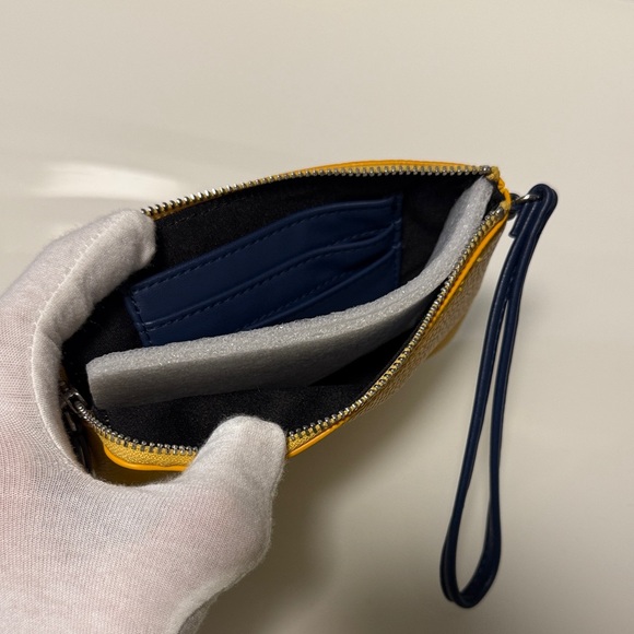 Calvin Klein Mustard Wristlet Clutch - Picture 6 of 6
